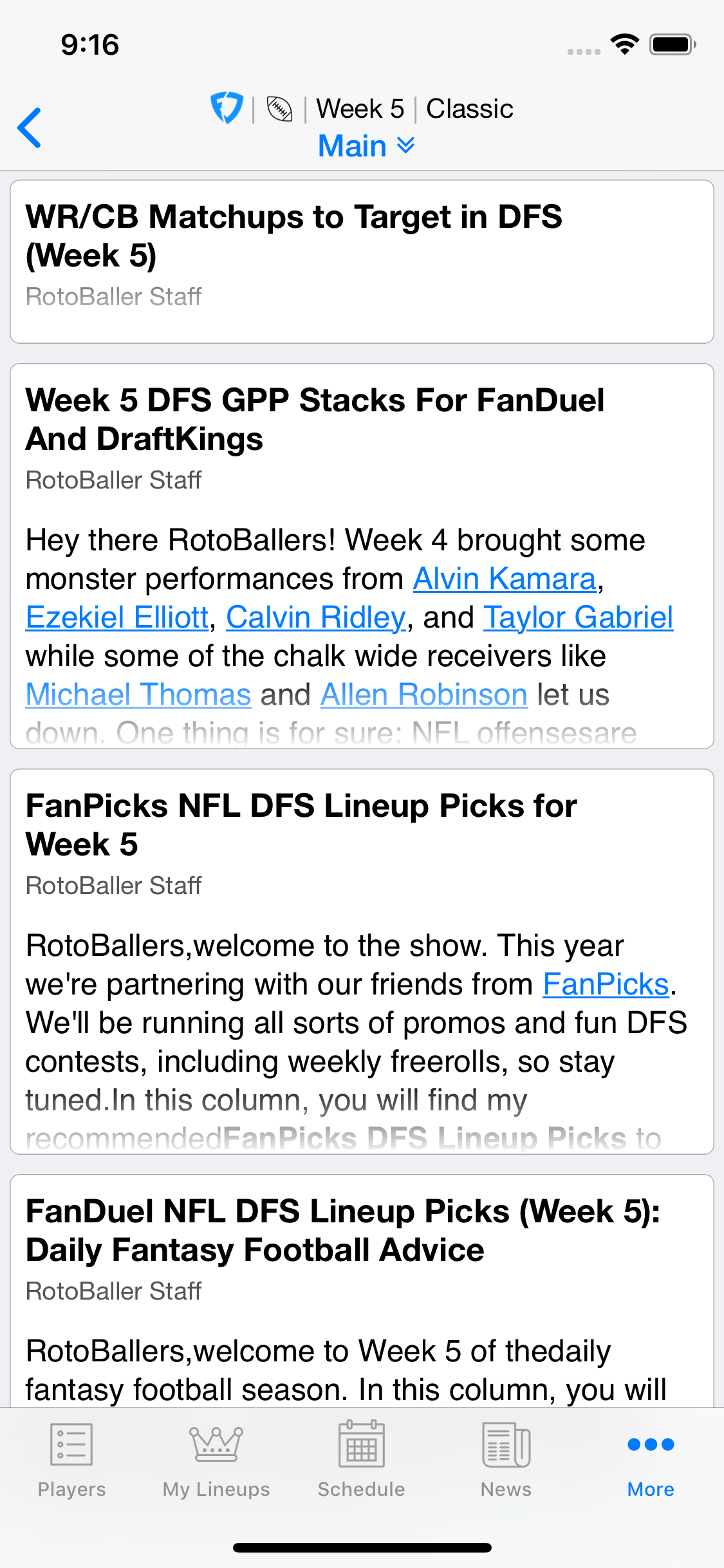 DFS News and Strategy Articles